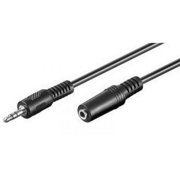 Ewent Cabo Extensão de Áudio 3.5mm Macho/Macho 1.5m