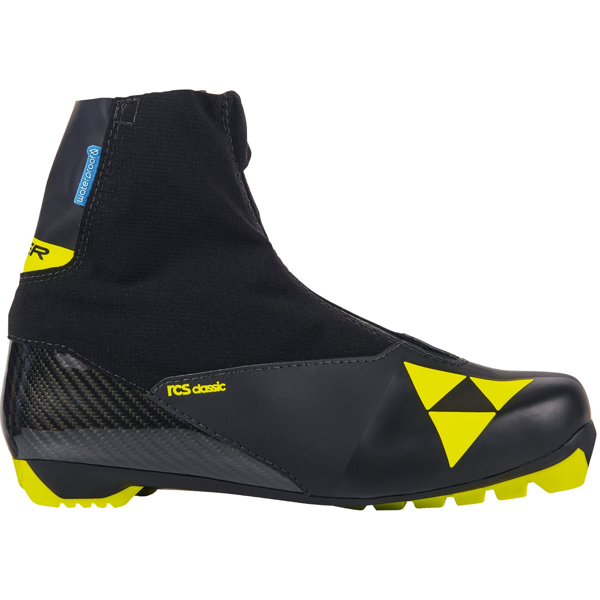 Fischer RCS Classic Waterproof Langlaufschuhe schwarz