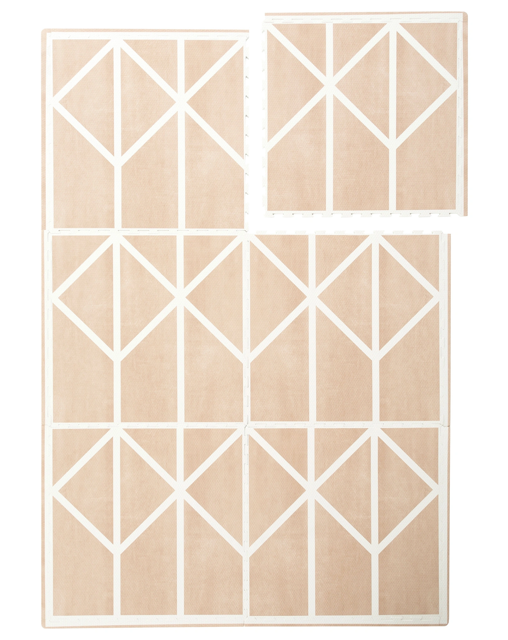 Puzzle-Spielmatte NORDIC (120x180cm) in clay
