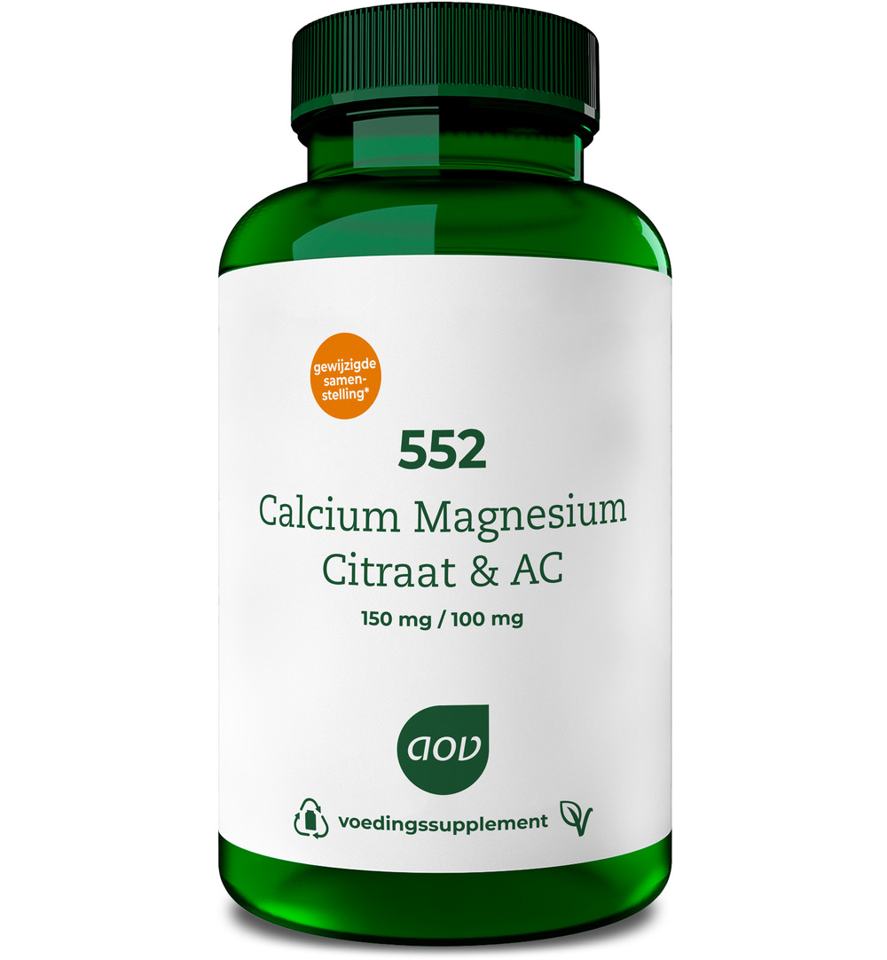 AOV 552 Calcium & magnesium AC (60 tabletten)