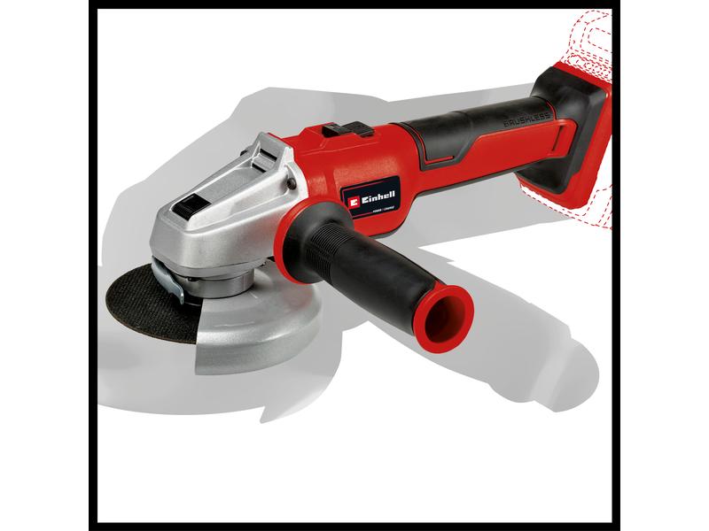 Einhell Professional Akku-Winkelschleifer AXXIO 18/125 Q So Helfer bei Arbeiten in Werkstatt, Haus und Garage, mit Quick fix nut
