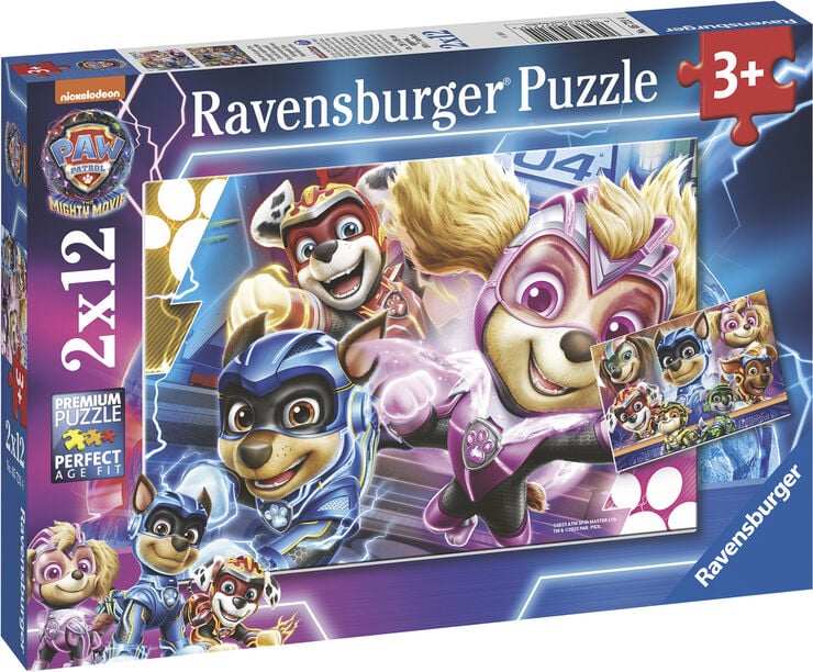 Ravensburger puslespil Ravnsburger 2x12 brik ass