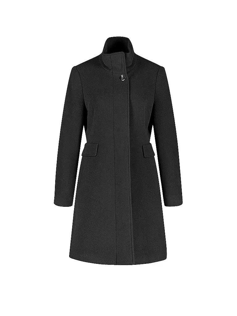 GERRY WEBER Wollmantel  schwarz