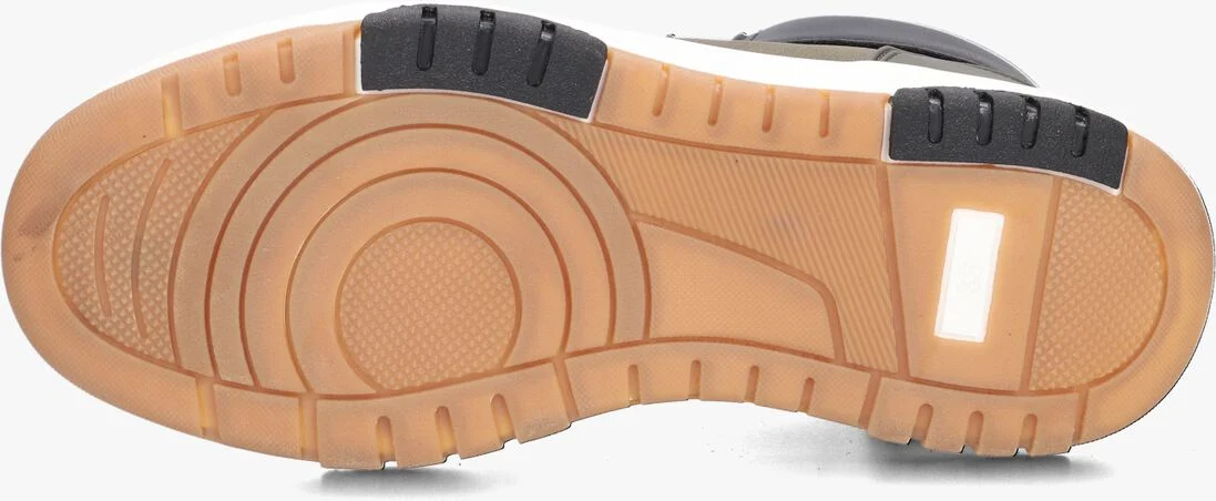 BULLBOXER groene bullboxer hoge sneaker acb500f6s
