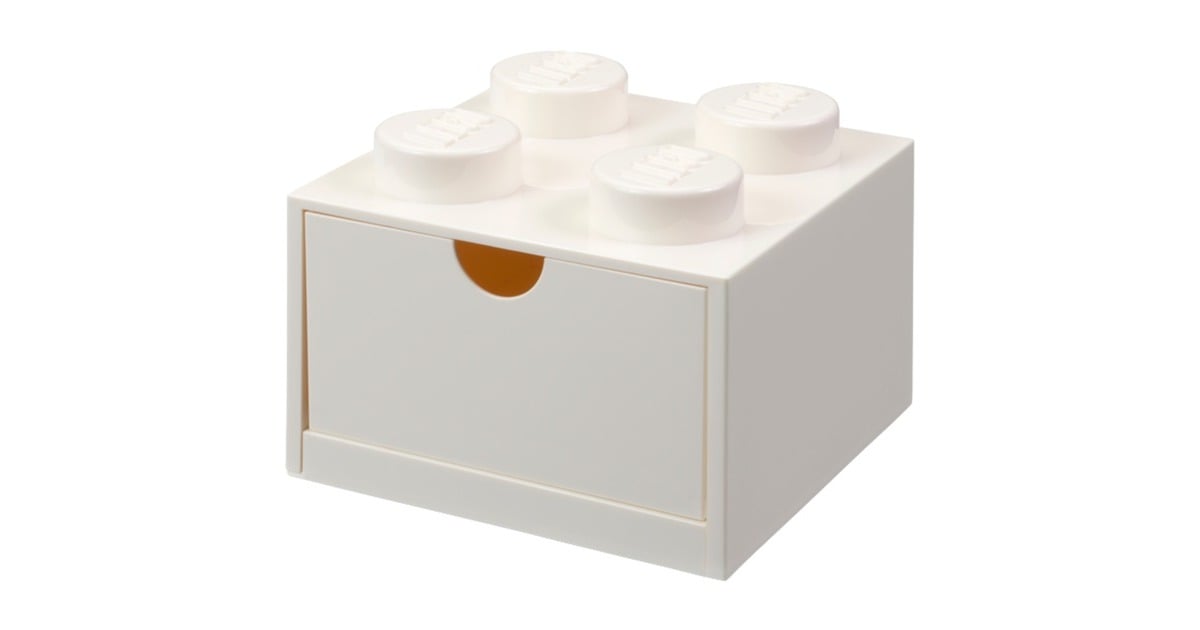 Room CopenhagenLEGO Brick Drawer 4 Wit opbergdoos  (Wit)