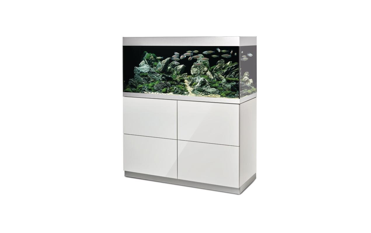 Aquarienkombination HighLine optiwhite 300, Weiss, 302 l<br>HighLine Aquarien aus Optiwhite-Glas mit Unterschrank