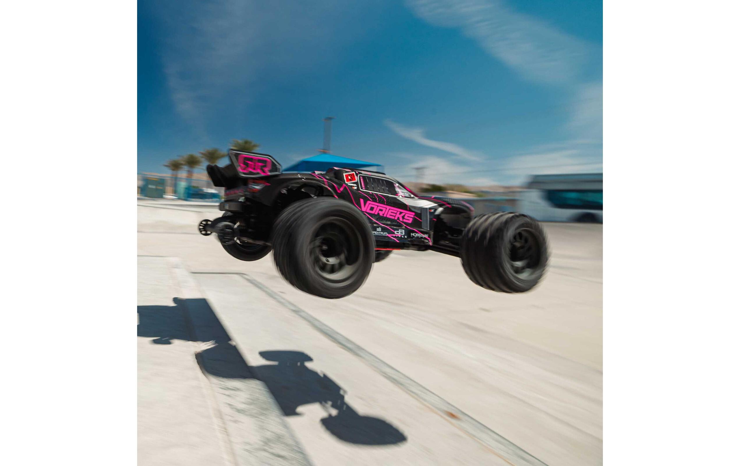 Stadium Truck SCT Vorteks 223S DSC 1:10 RTR Pink<br>2WD Brushless Fahrzeug