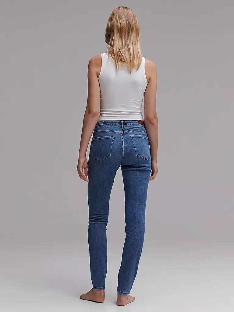 OPUS Jeans Skinny Fit 7/8 ELMA OCEAN BLUE blau