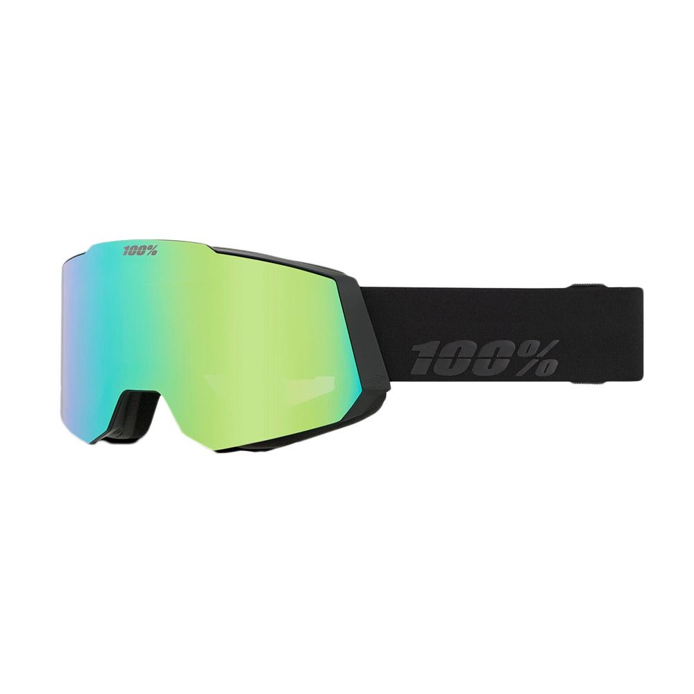 100 percent SNOWCRAFT HIPER - Masque ski + écran supplémentaire black/green/green