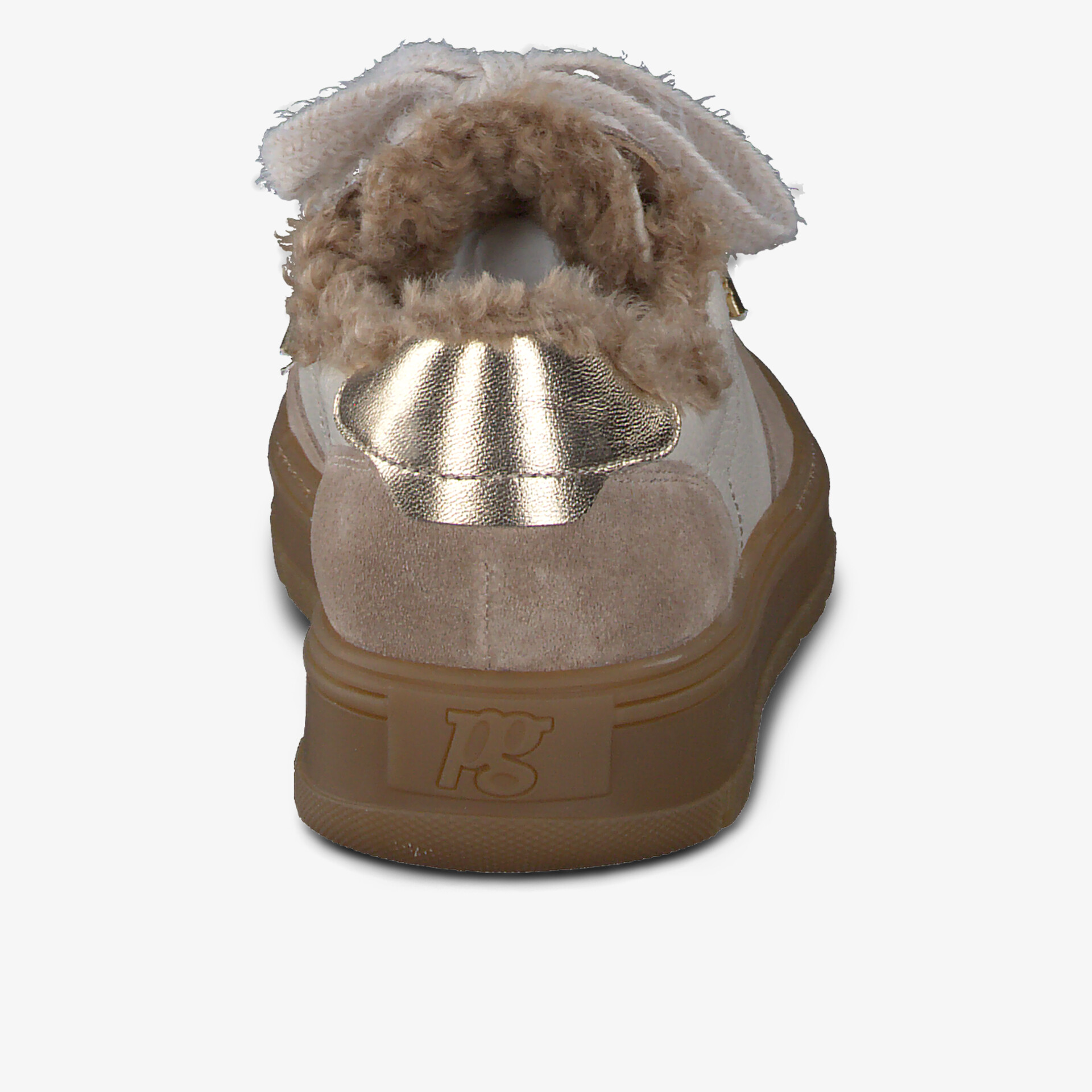 paul green Damen Klassische Schnürer beige