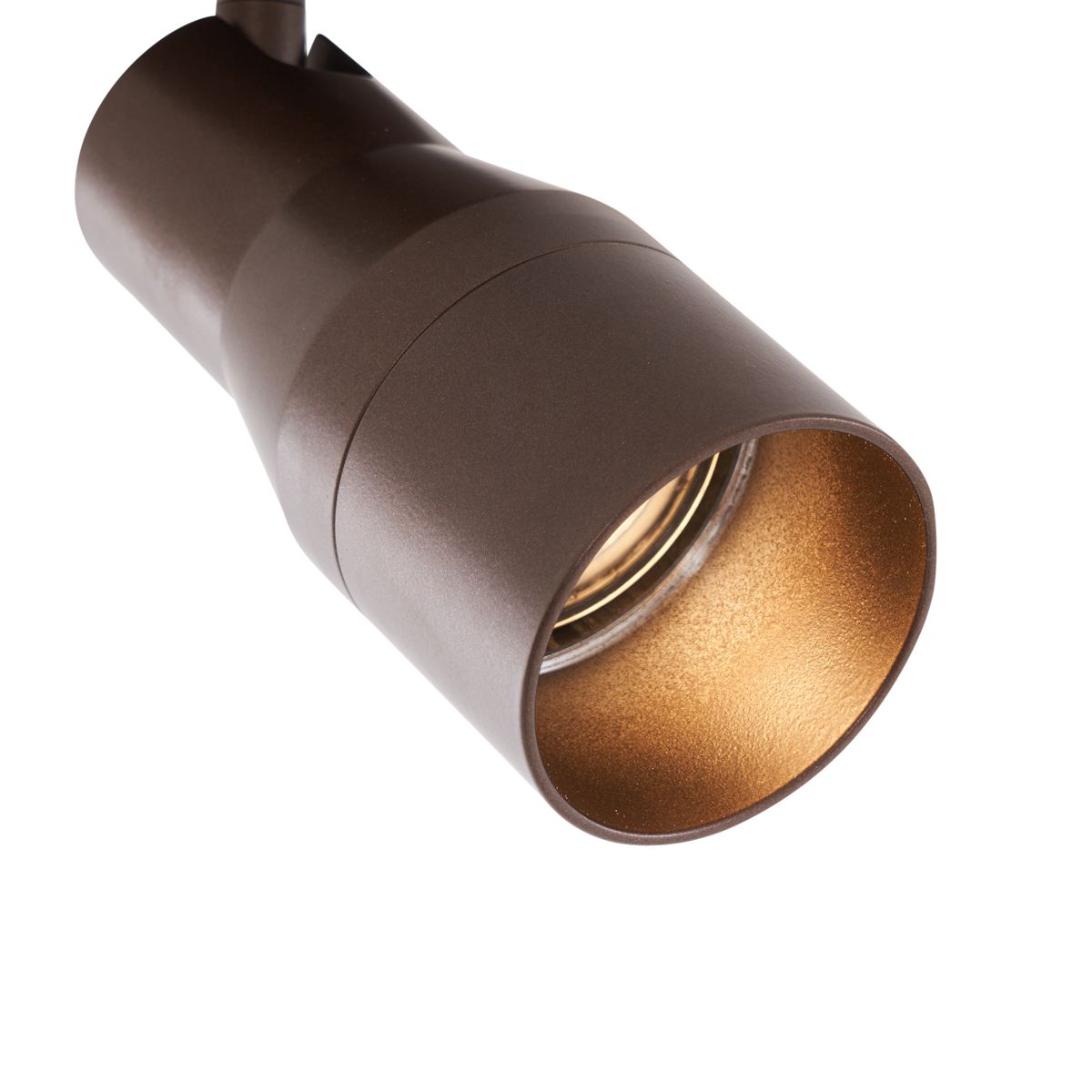 Moderne plafondspot donker brons GU10 50mm rond - Stanley