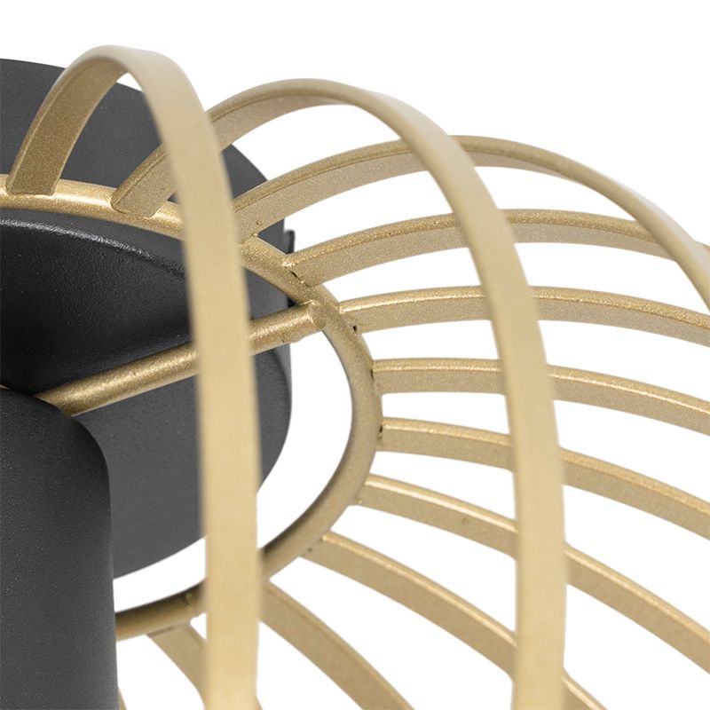 Design plafondlamp messing 30 cm - Johanna