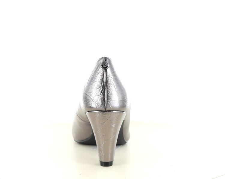 La Strada 2501129 pewter wrinkled metallic