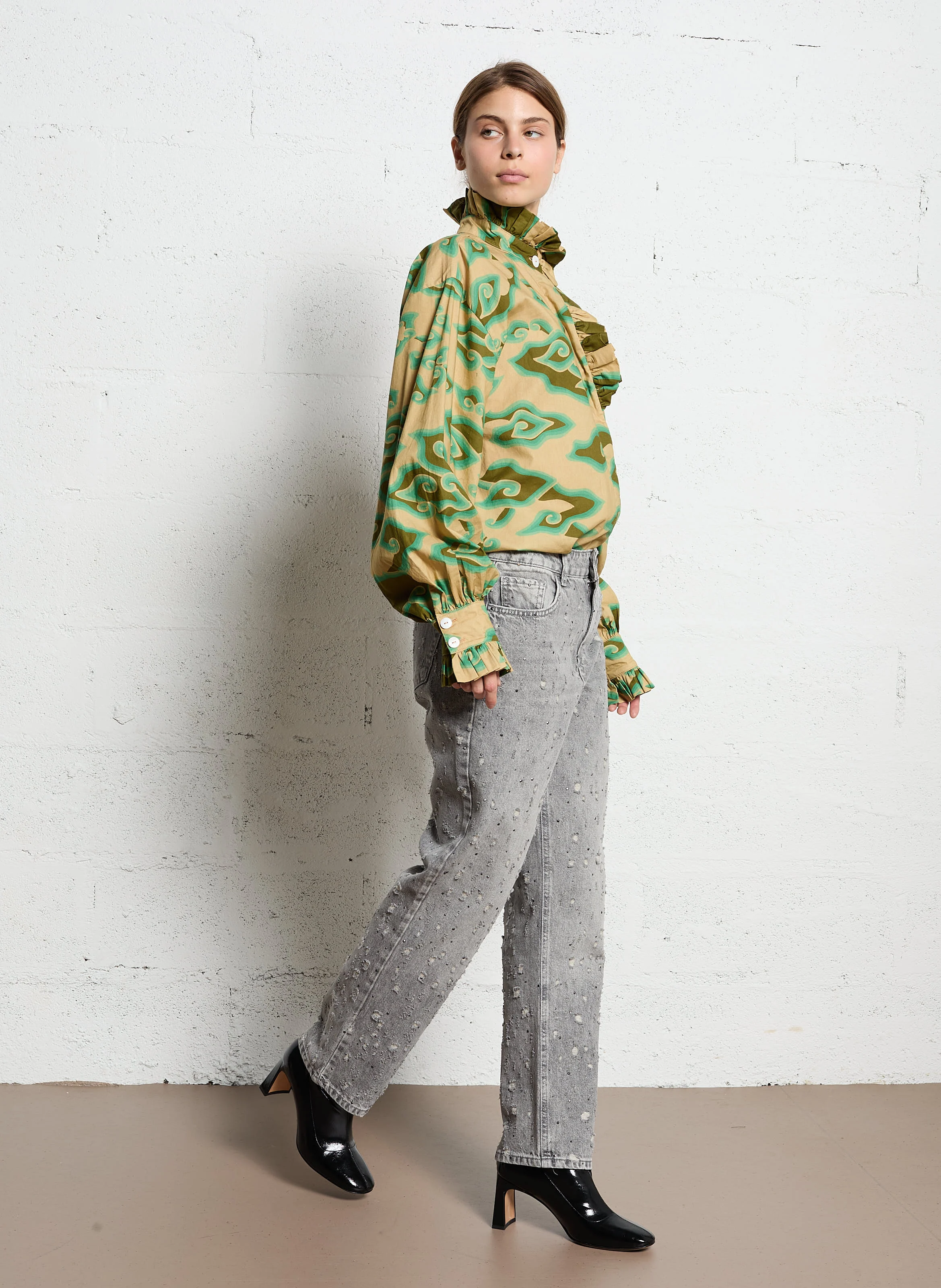 RUTH - Bottes vernies | Noir