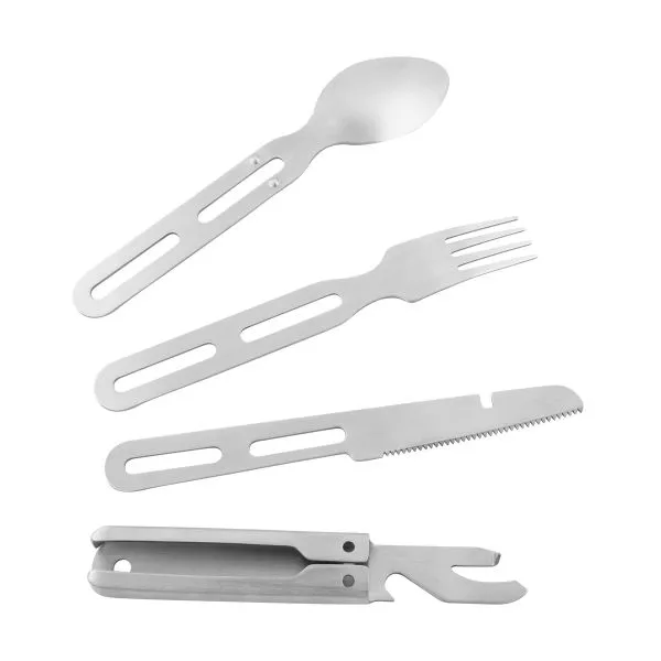 Tatonka -  Tatonka Campingbesteck Cutlery Set II silberfarben