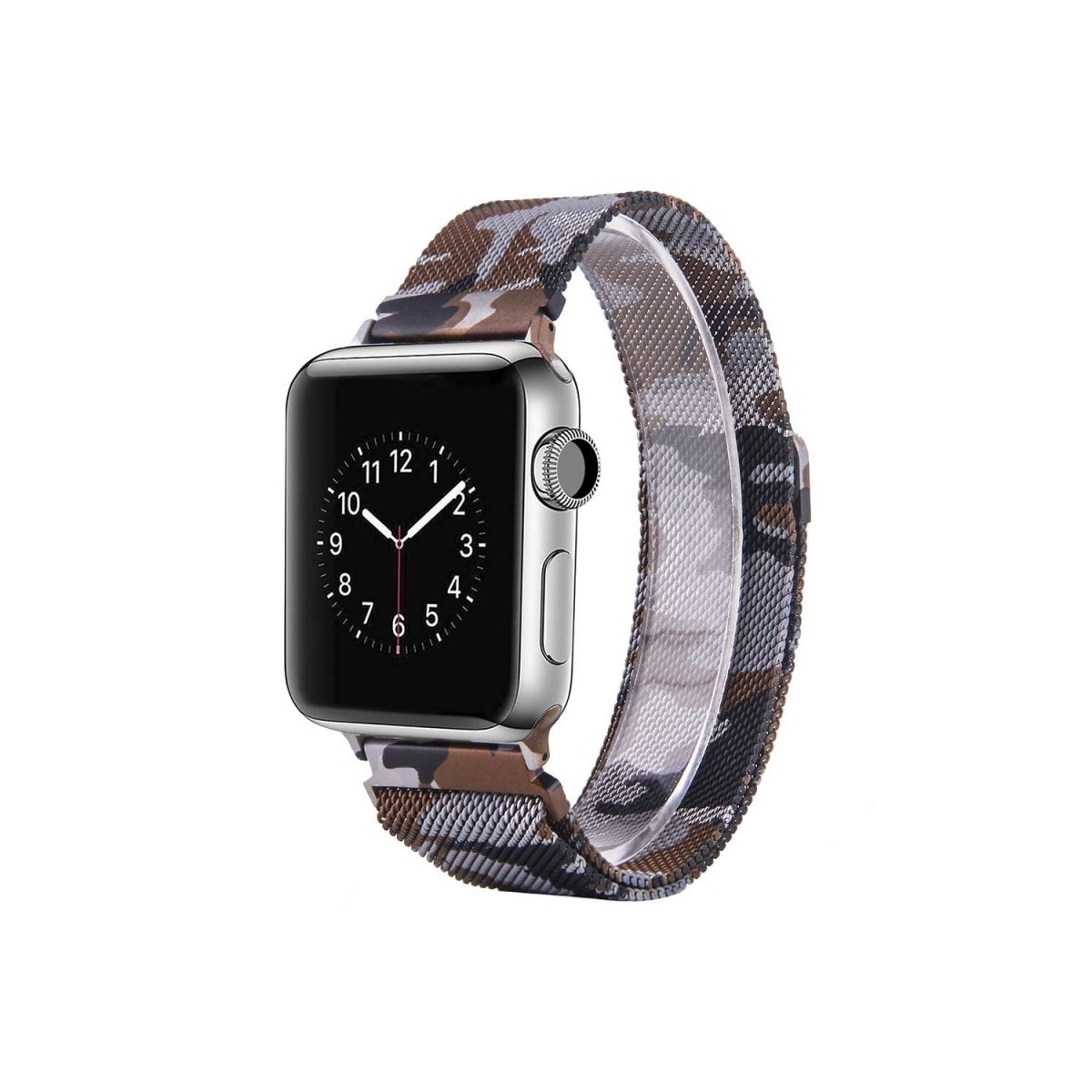 Apple Watch 42 Armbånd Milanese Camo - Brun