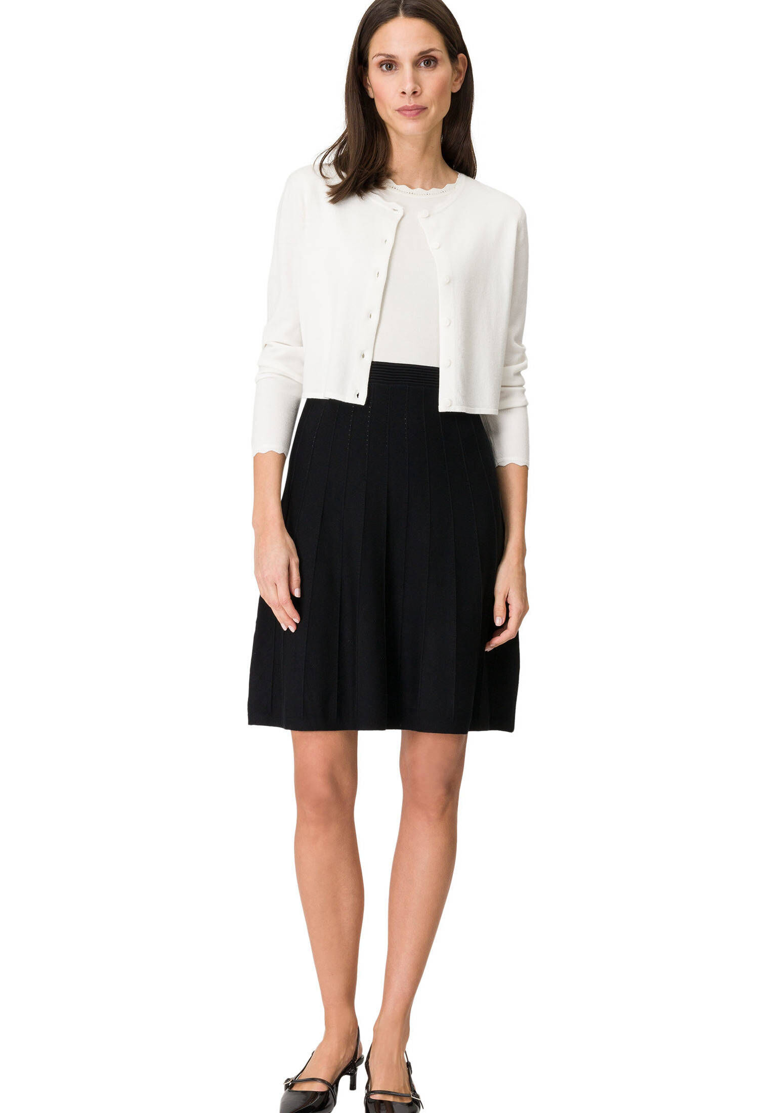 zero| Damen Strickkleid