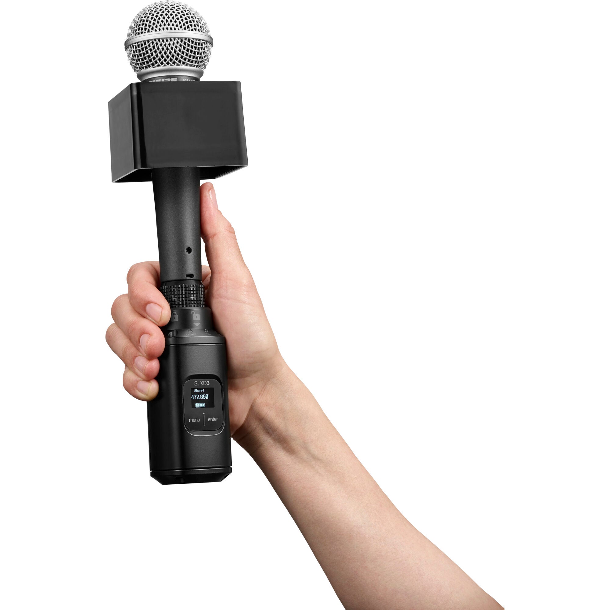 Shure SLXD35 mobiel draadloos systeem G59 (470-514 MHz)