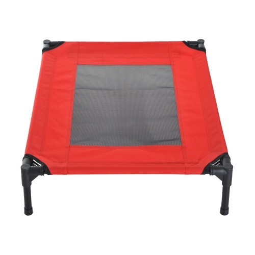 Cama para cães ou gatos PawHut para uso externo, vermelha
