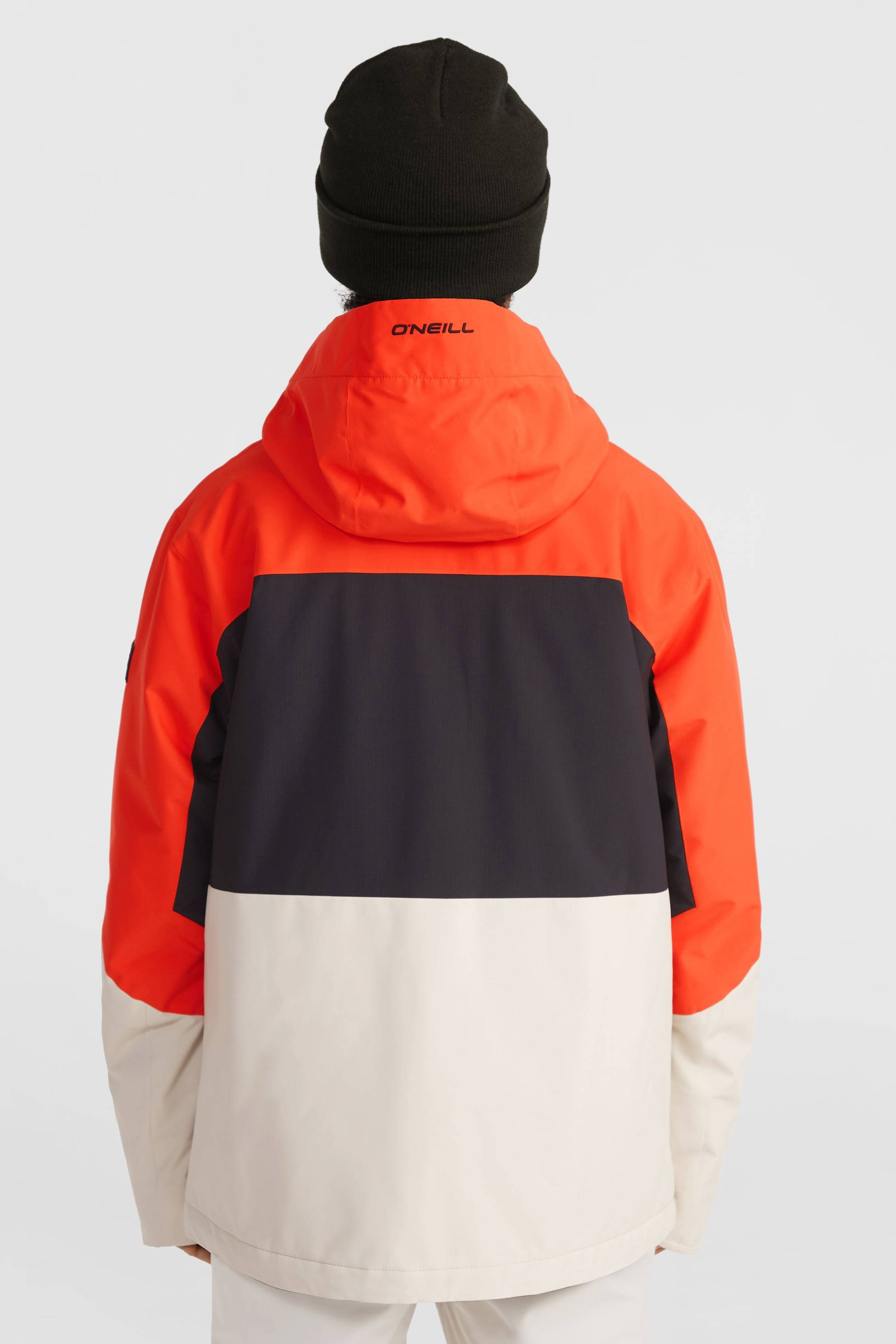 O'Neill ski-jack CARBONITE oranje/bruin/ecru