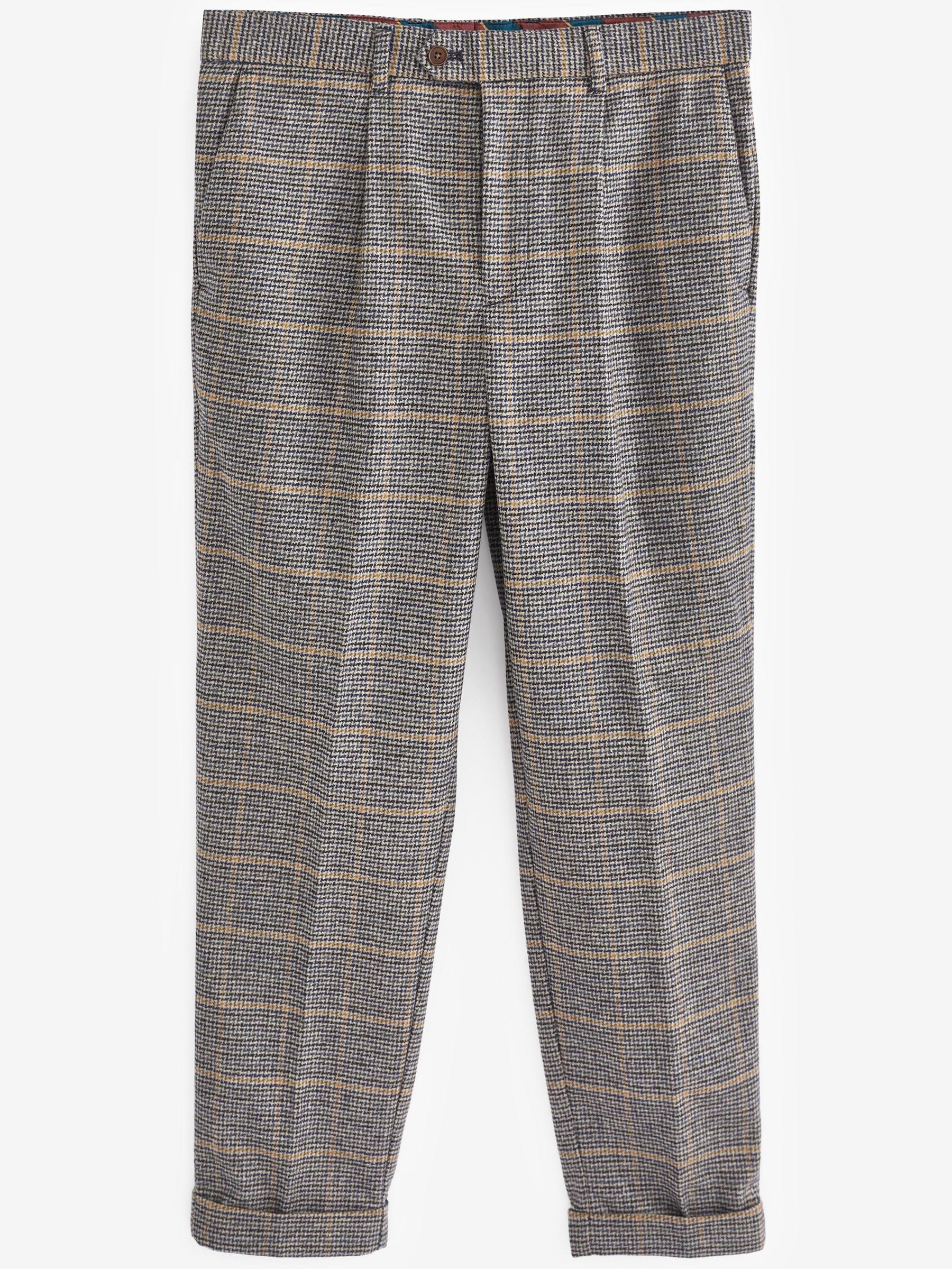 Grijs geruit - Nova Fides formele broek