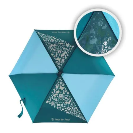 Step by Step Regenschirm, Magic Rain EFFECT, Petrol