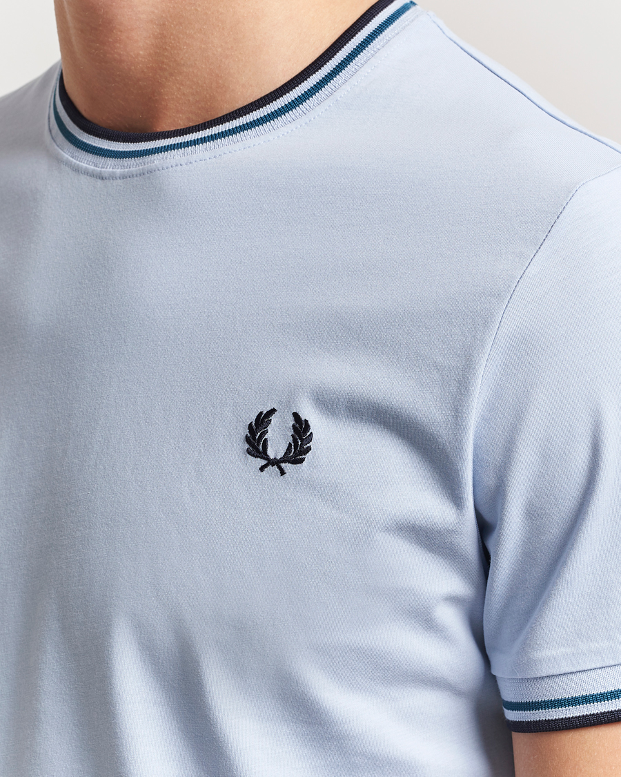 Fred Perry Twin Tipped T-Shirt Light Smoke
