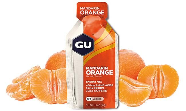 GU - GEL ENERGY MANDARINE ORANGE + CAFEINE