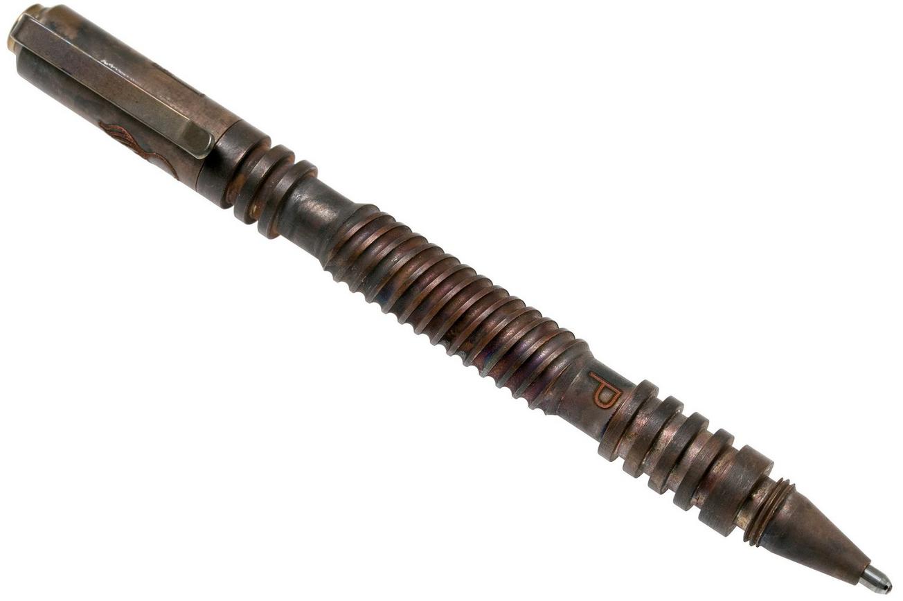 Rick Hinderer Spiral Investigator Battlefield Pickup Pen Copper/Koper, tactische pen