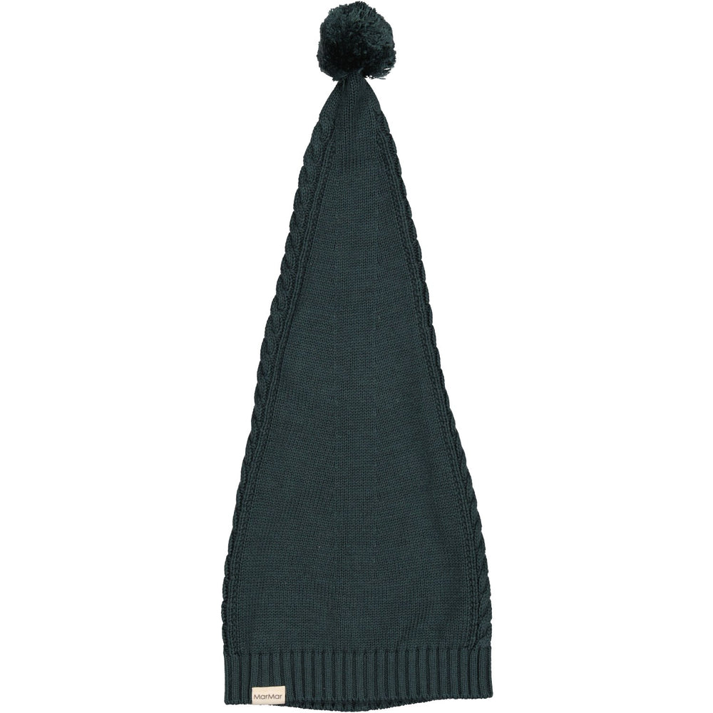Køb MarMar Cotton Rayon Knit Cable Pine Alfen Nissehue