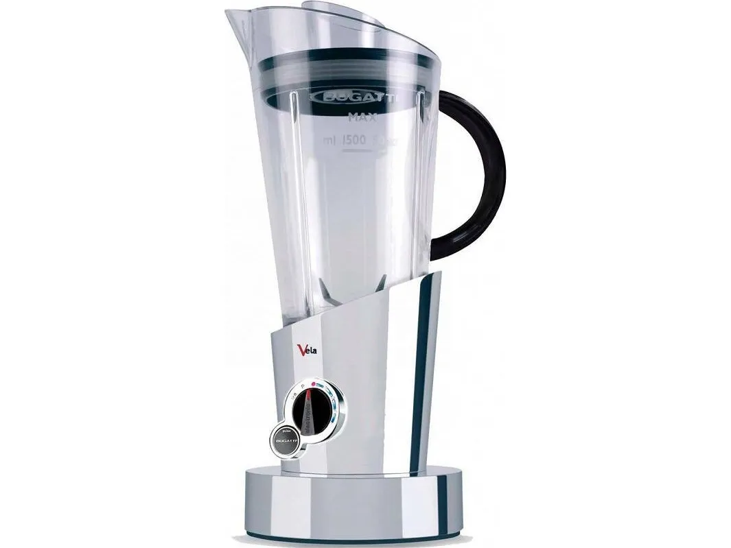 Bugatti Italy Vela, blender, Krom, Transparent, 400 W, Strøm, 220 - 240 V