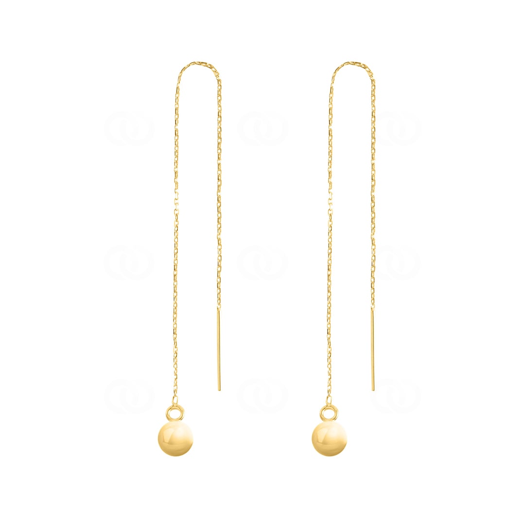 Ohrhänger 750/18 K Gelbgold