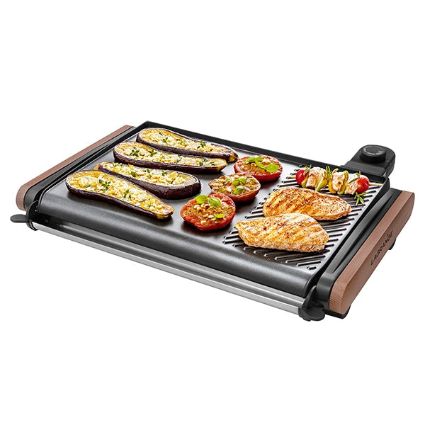 Plancha grill bois foncé 2000 W 229011 Lagrange