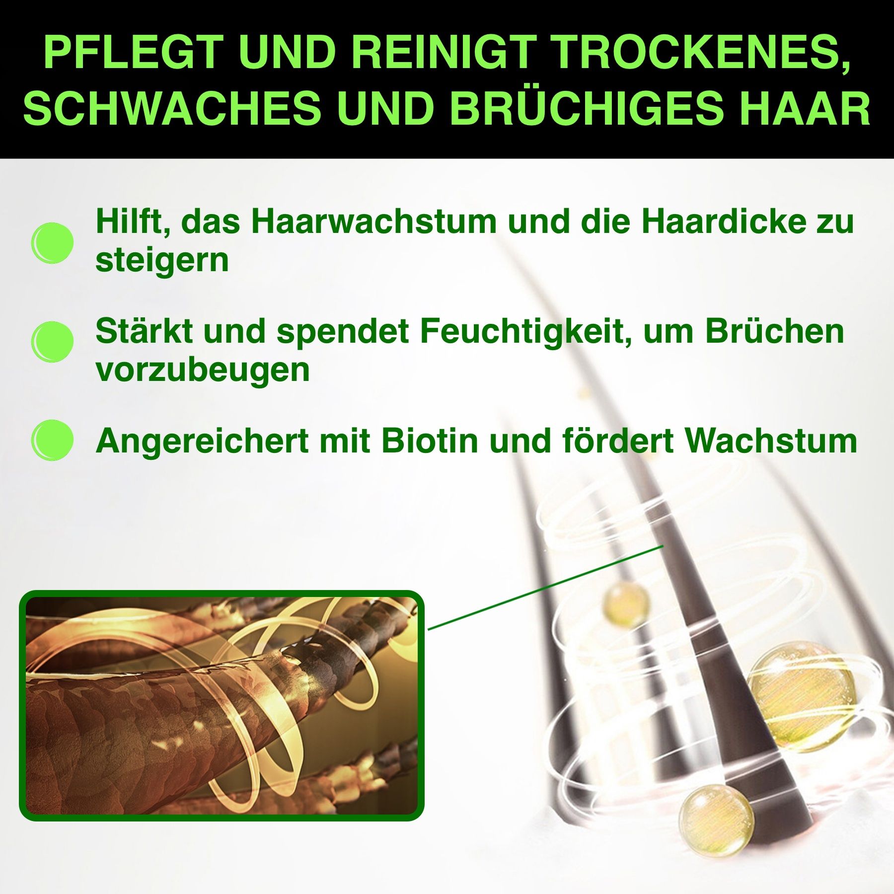 ALIVER Rizinusöl Haarshampoo