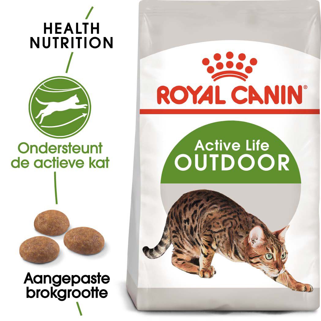Royal Canin Outdoor 30 - Kattenvoer - 4 Kilogram - Gevogelte