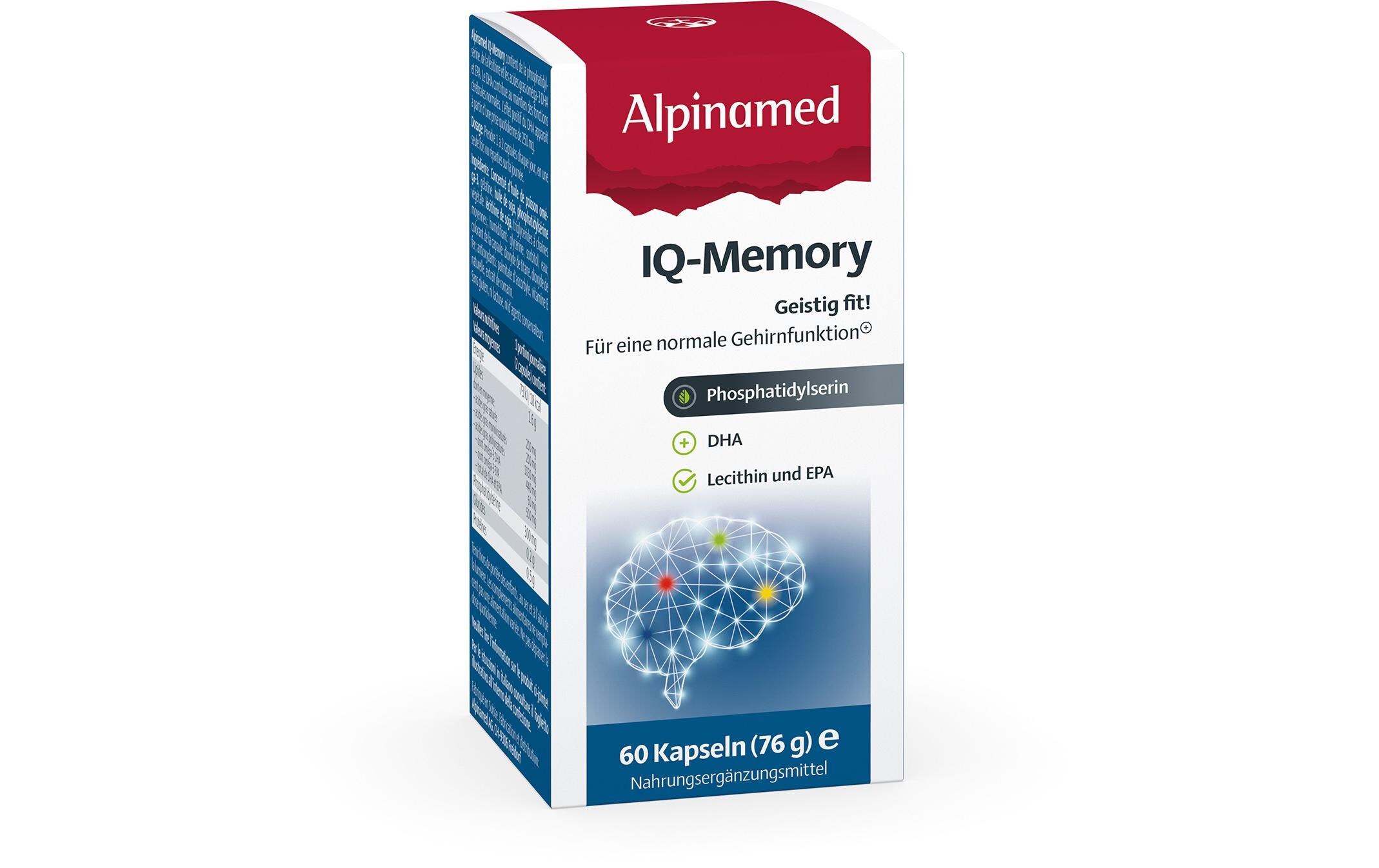 IQ- Memory 60 KapselnKapseln zur Nahrungsergänzung