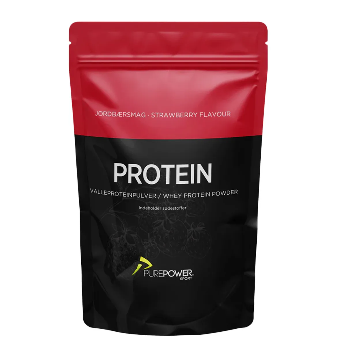 PurePower Proteinpulver Jordbær - 400 g