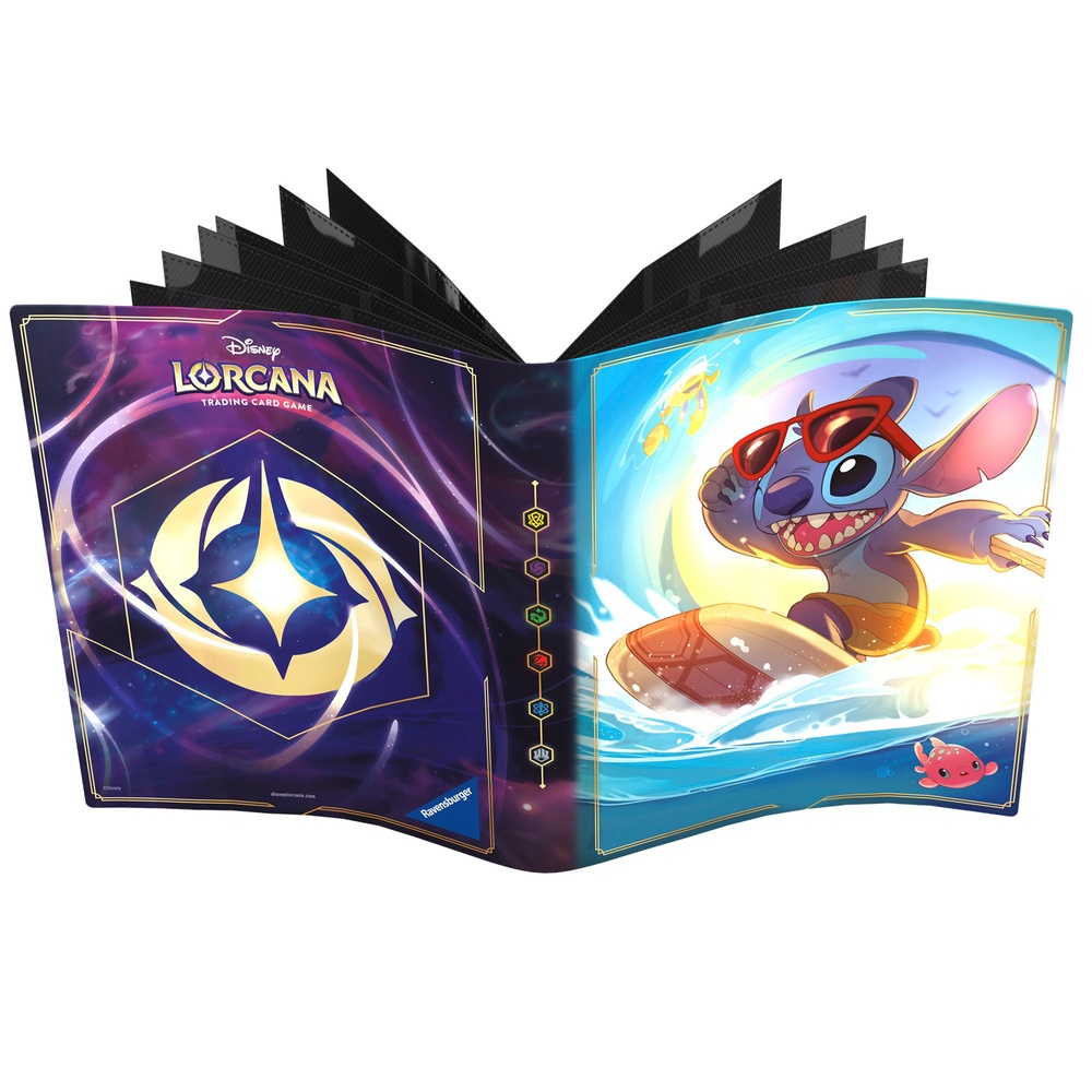 Lorcana Sammelkartenspiel: Stitch-Kartenportfolio