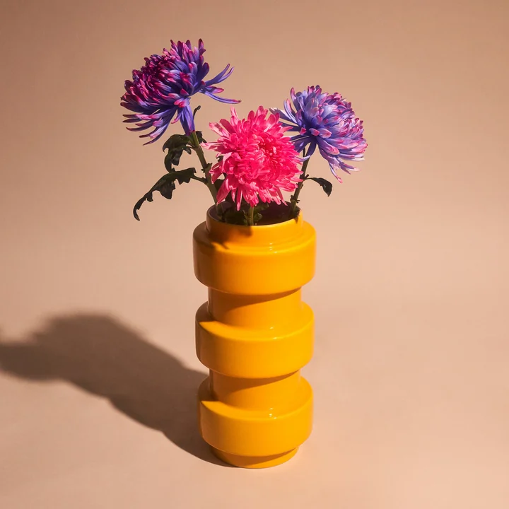 Acapulco Design - Los Floreros Vase, cenote, orange