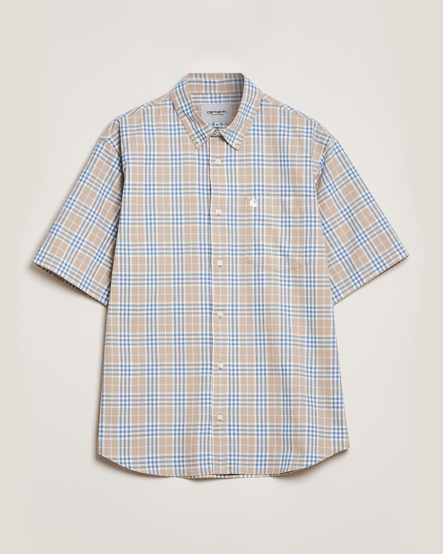 Carhartt WIP Niven Short Sleeve Checked Shirt Niven