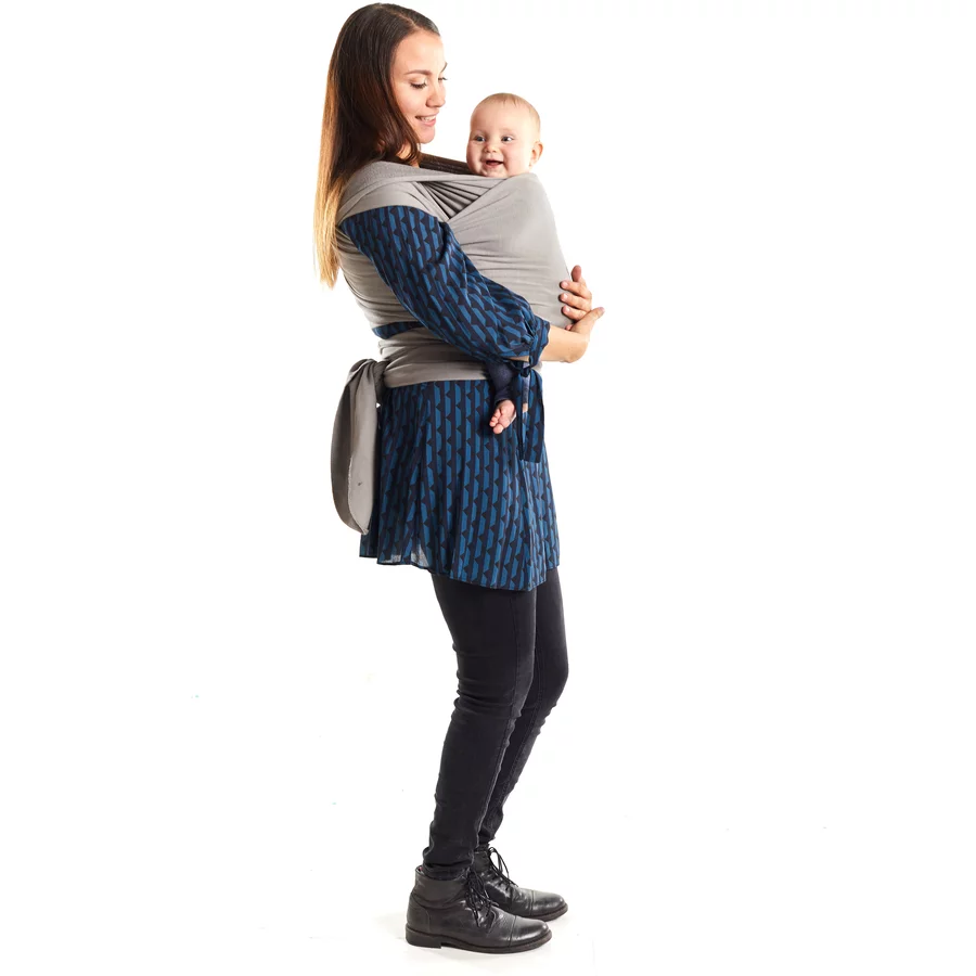 boba®Baby Tragetuch Serenity Light Grey