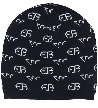 Emporio Armani Gave?ske - Hue/Halst?rkl?de - Uld - Blåe Navy