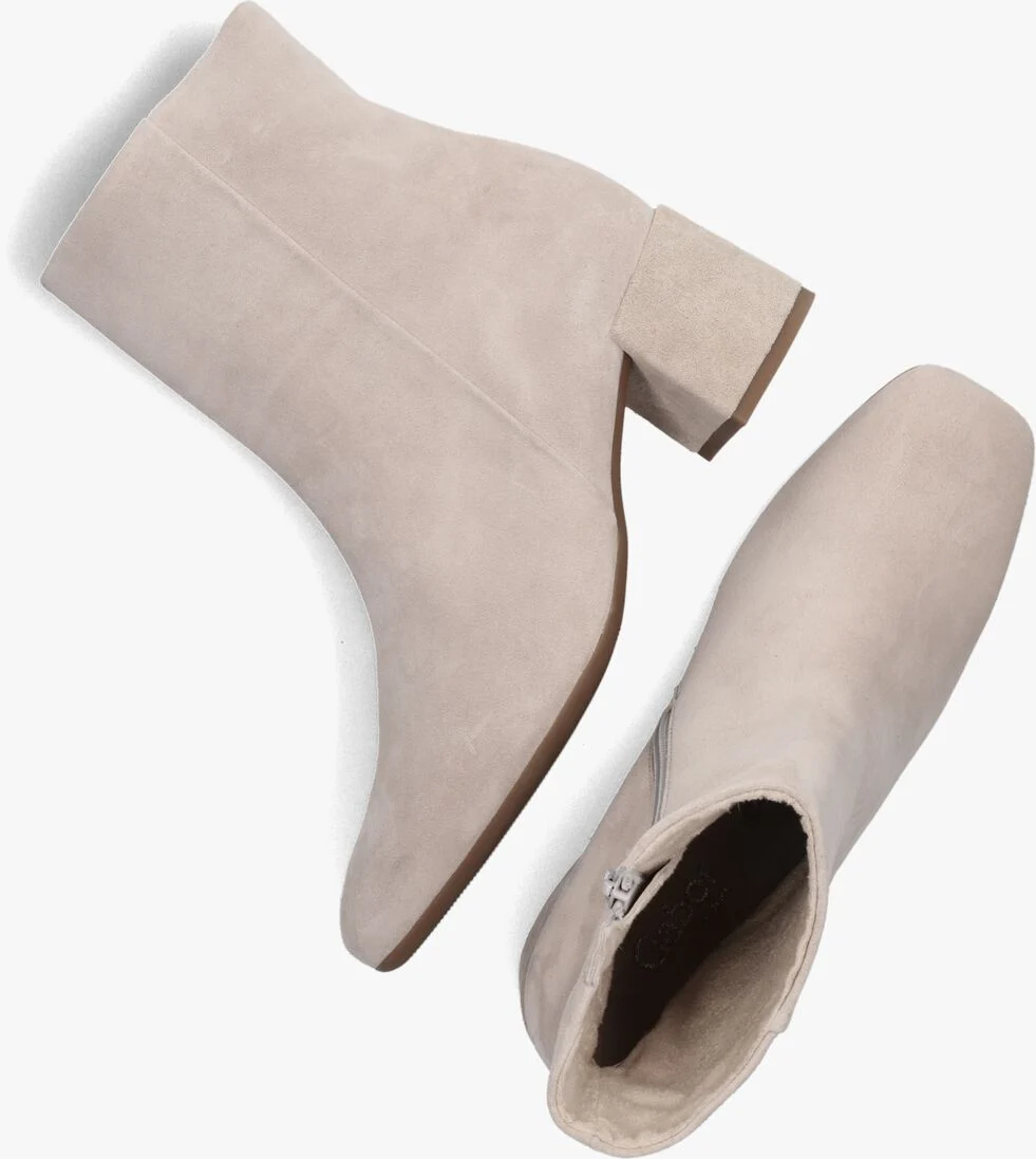GABOR beige gabor enkellaarsjes 980