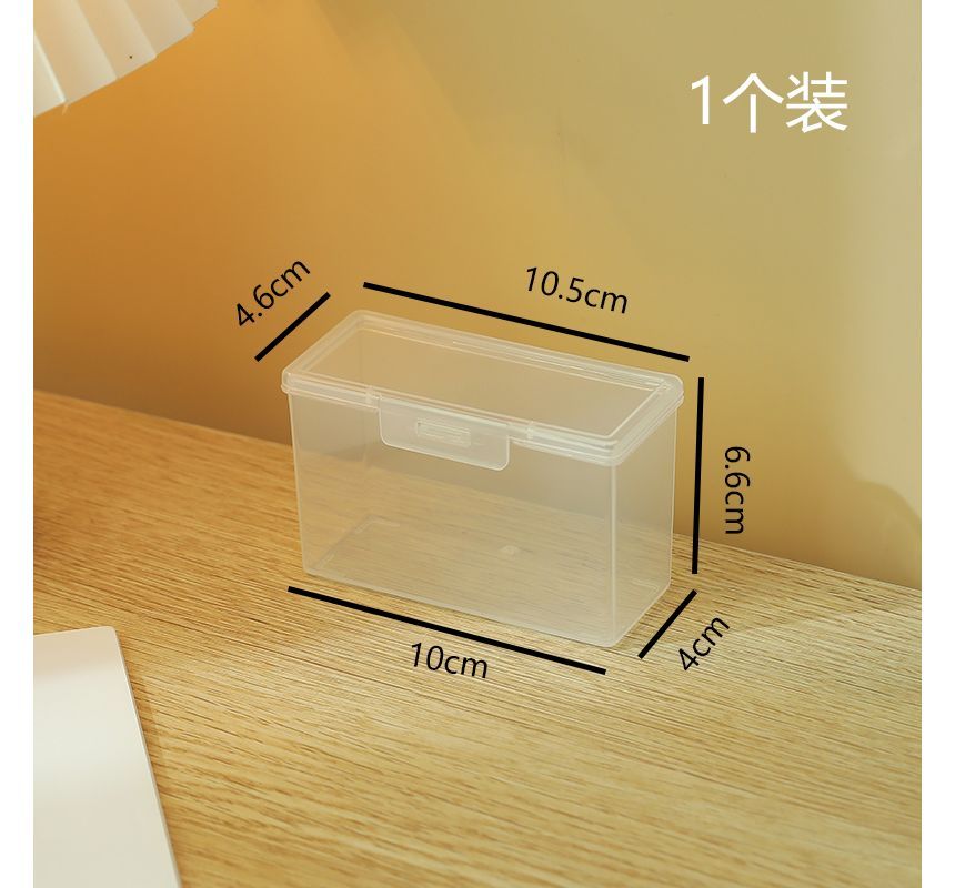 Sabam - Transparante plastic kaartopbergdoos / set