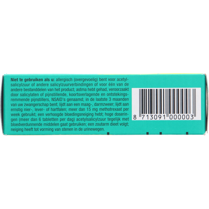 Aspirine C Pijnstiller 400mg