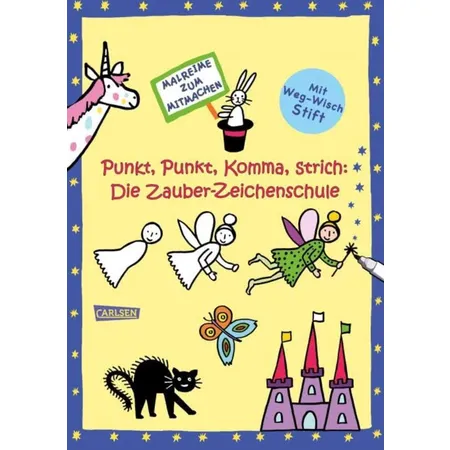 Carlsen Verlag Punkt, Punkt, Komma, Strich: Zauber-Zeichenschule