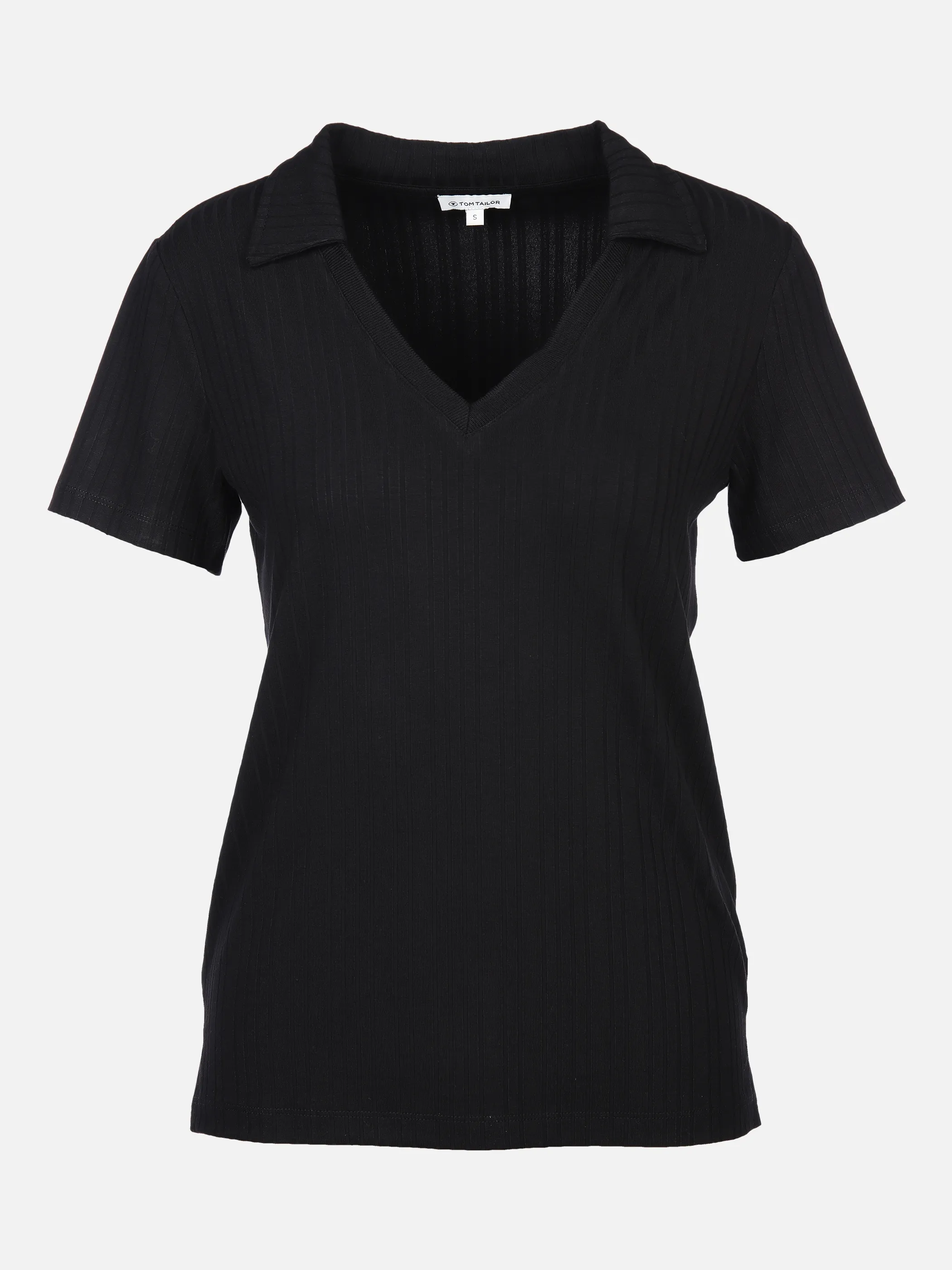 Damen T-Shirt mit Polokragen
