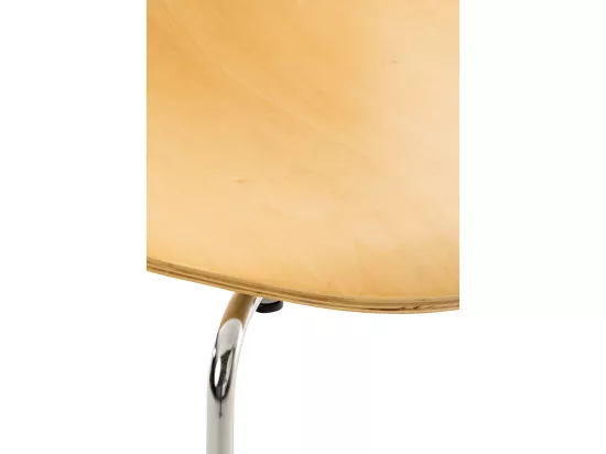 Lot de 16 Chaise de conférence - Bois - Nature - DIEGO