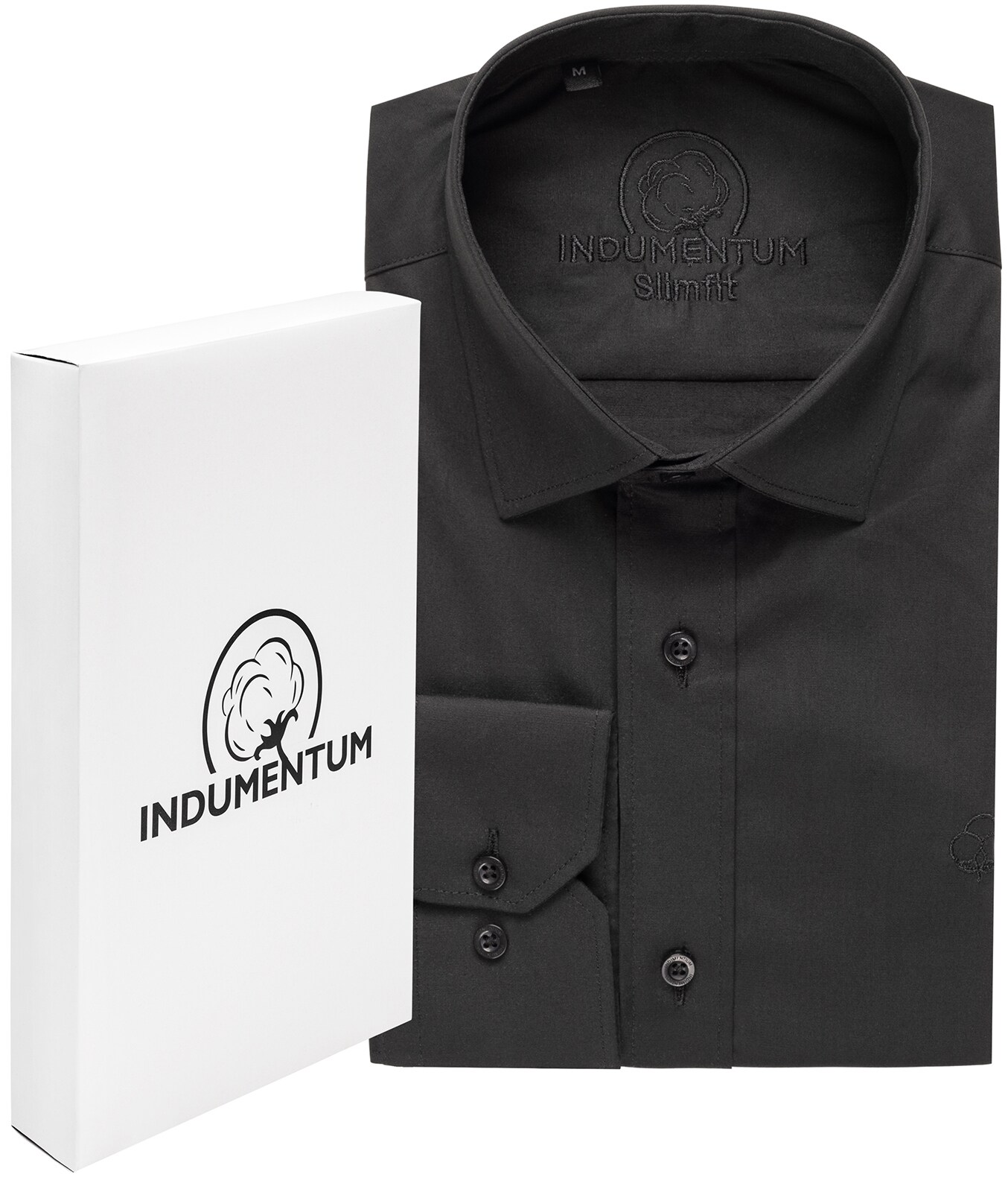 Indumentum Hemd Kentkragen Slim Fit
