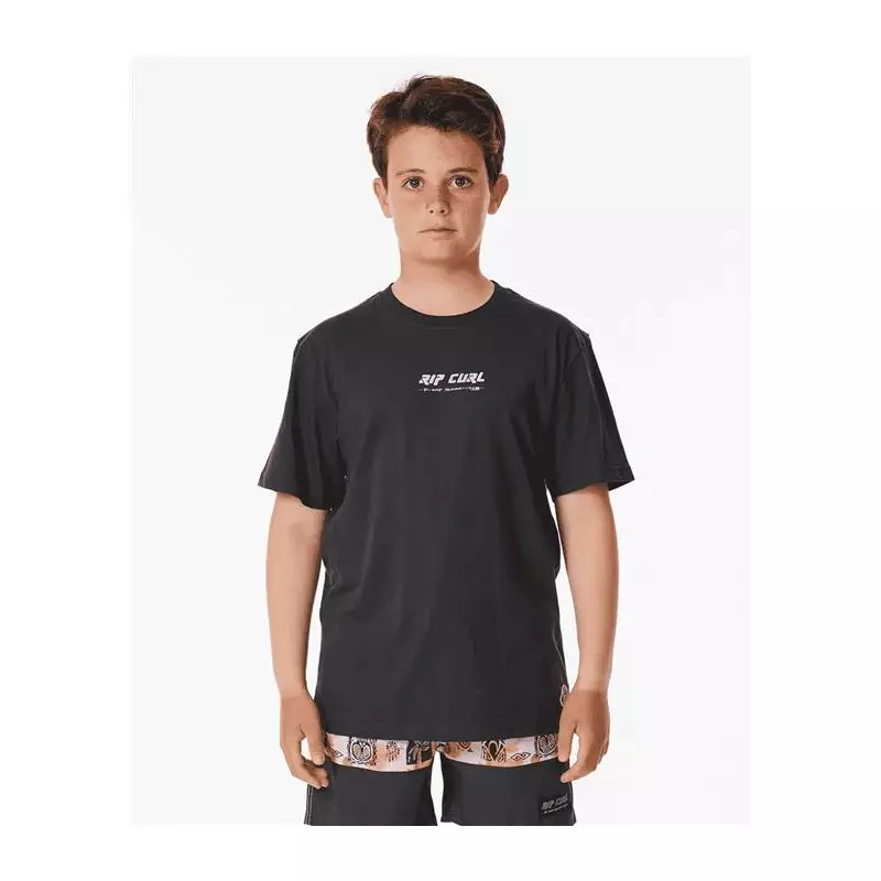 Teeshirt junior RIPCURL Pure Surf Art Tee -Boy Washed Black